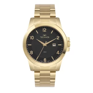 Relógio Technos Masculino Steel Dourado 2117LFM/1P